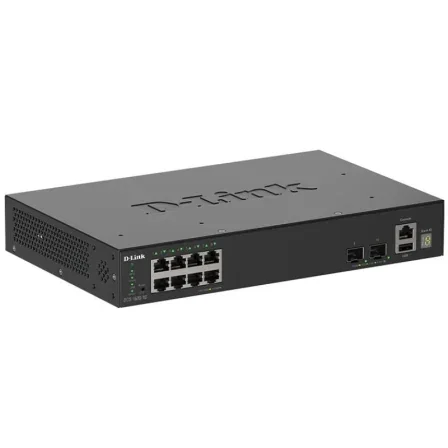 D-Link DGS-1530-10/E Switch Gestionado L2 con 8 Puertos Gigabit y 2 SFP+ de 10G